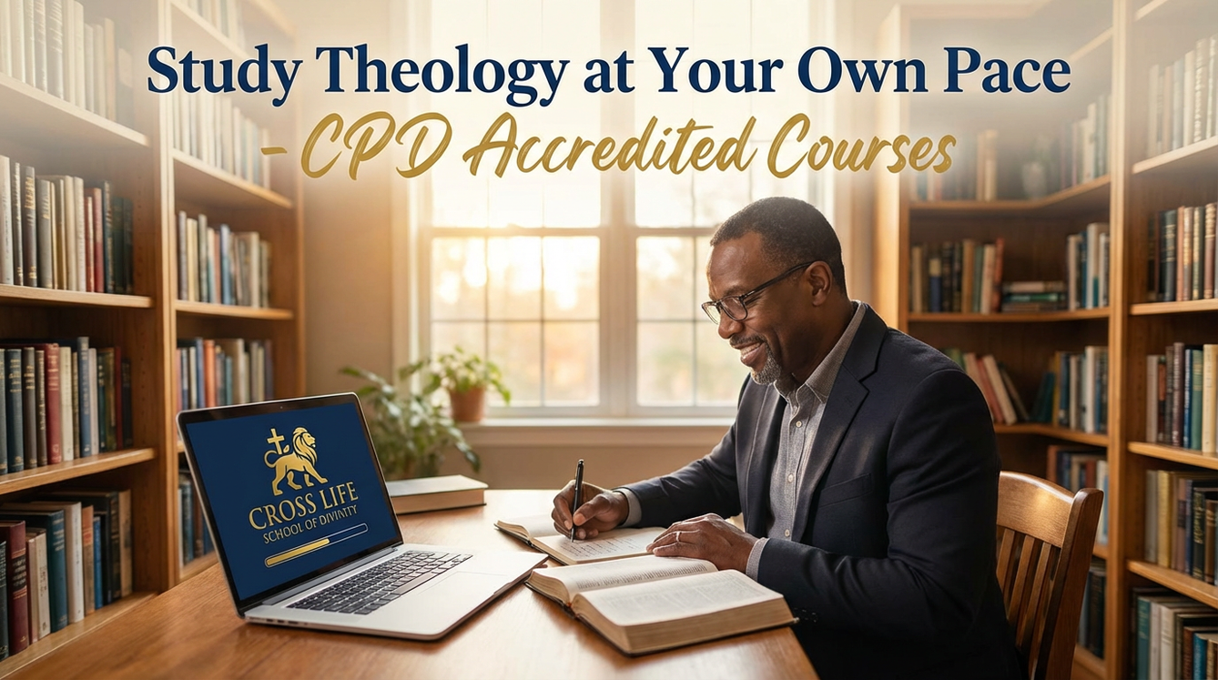 Study Theology at Your Own Pace - CPD Accredited Courses